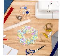 Uonlytech 100 pièces Clips Bobine Couture Petits Organisateurs Bobbin Clips Fixation Stable Déroulement pour Positionnement et Gestion Fil