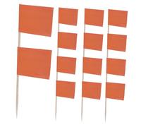 Uonlytech 100 pièces Drapeaux Cure-dents Mini Drapeau Cocktail et Solide pour Décoration de Gâteaux Fromages et Fruits Accessoires Fête Buffet