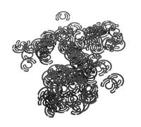Uonlytech 100 Pièces Ressorts Acier pour Boîtier de Canette Diamètre Ressorts de Tension Métalliques pour Machine à Coudre Industrielle et Domestique Plaques Shim pour Gestion Du Fil et Du