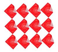 Uonlytech 100 Pièces Wax-dyed Xuan Paper Chinese Spring Festival Couplets With Accents For Calligraphy Practice And Door Decoration