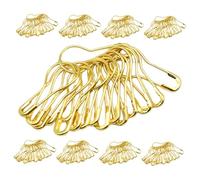 Uonlytech 1000pièces Épingles De Sûreté Métal pour Gourde Matelassage Couture Main Bricolage Accessoires pour Maison Couleur Or