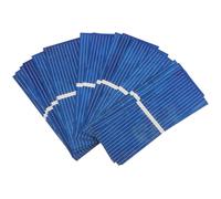 Uonlytech 100pcs Mini Cellules Solaires Polycristallines 0,5v 320ma 52x19mm Légères et Résistantes aux Rayures pour Projets DIY Camping et Voyage