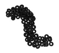 Uonlytech 100pièces Coussin Anti-vibrations pour Plafond Support pour Unité Extérieure de Climatisation Patins Isolation Caoutchouc Amortisseurs de Vibrations pour Conduits