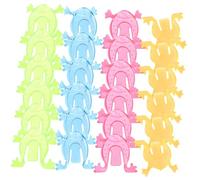 Uonlytech 100pièces Grenouilles Sauteuses Amusantes Jouets Mini Grenouilles pour Garçon Fille Jouet Éducatif pour Tout-Petits