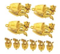 Uonlytech 10pièces Décorations De Nouvel An Pot Pendentifs Suspendus Bonsaï Décorations Du Nouvel An Ornement Suspendu Dragon Pendentif De Style Chinois Murale