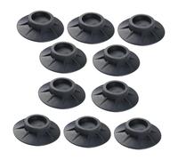 Uonlytech 10pièces Tapis Anti-vibrations Pour Lave-linge Socle Pour Sèche-linge Patins Isolants Pour Machine Et Meubles