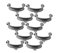 Uonlytech 10pièces u Shape Drain Hose Adapter for Washing Machine Flexible Drain Hose Guide Clip Assembly