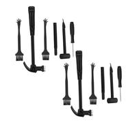 Uonlytech 12 pièces Kit Outils Archéologie pour Garçon Fille avec Marteau Kit Découverte Fossiles et Œufs de Dinosaure Éducatif pour Exploration Géologique Garçon Fille Ans