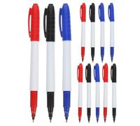 Uonlytech 12 Pièces Marqueur pour Tableau Blanc à Pointe Fine 0,5mm, Feutre Effaçable à Sec, Plastique, Écriture Ultra Fine, Séchage Rapide, pour Salle de nseignants et Étudiants