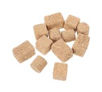 Uonlytech 12 pièces Miniature Hay Bales Set Assorted Shapes Small Hayrick Decor for Dollhouse Autumn Harvest Craft Display