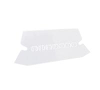 Uonlytech 120 pièces Étiquettes de Dossier Suspendu Plastique Identification Rapide pour Étudiants et Enseignants Organisation