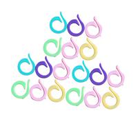 Uonlytech 120 pièces Marqueurs de Maille Colorés pour Tricot Ensemble de Crochets à Tricoter avec Anneaux de Marquage et Couleurs