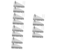 Uonlytech 12pièces Charnières De Porte Acier Inoxydable Pour Réfrigérateur Et Congélateur Compatible Avec Divers Modèles Réparation Et Fiable Espace Pour Ouverture Facile