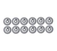 Uonlytech 12pièces De Remplacement Pour Panier Inférieur De Lave-vaisselle Roulettes Compatibles Avec Faciles à Installer Et
