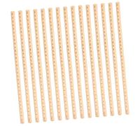 Uonlytech 15 Pièces Règles à Échelle Unique Bords Droits pour Dessin Artisanat et Usage Scolaire ou Bureau Règles de Mesure Précises Durable