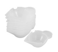Uonlytech 15 Pièces Tasse Silicone Réutilisable pour Mesurer et Mélanger Résine Époxy Outil Polyvalent pour Teinture et Moulage Diy Compact et Facile à Nettoyer