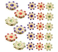 Uonlytech 150pièces Vêtements Embellissements Strass Breloques Strass pour Artisanat Matériel De Bricolage Petits Et Grands pour Créations