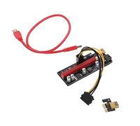 Uonlytech 1ensemble Adaptateur Pci-e Câble USB Riser pour Alimentation Gpu Idéale pour Mining Et Extensions De Carte Graphique