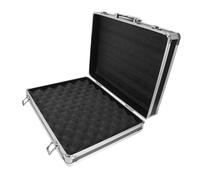 Uonlytech 1ensemble Boîte à Outils Aluminium Portable avec Rembourrage Mousse Organisateur Multifonctionnel Mallette pour Outils Et Instruments Capacité De Rangement pour Déplacement