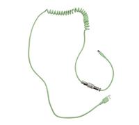 Uonlytech 1ensemble Câble USB-c Coiled pour Clavier Mécanique avec Connecteur Aviation Design Élastique Et Résistant Compatible Majorité des Claviers