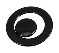 Uonlytech 1Ensemble Capuchon de Brûleur à Gaz pour Cuisinière Accessoire de Remplacement et Couvre Brûleur pour Plaque de Cuisson Améliore la Flamme et Cuisine