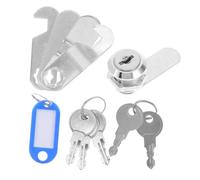 Uonlytech 1Ensemble Serrure à Came pour Armoire Clés Serrure de Remplacement pour Boîtes à Outils et Armoires Installation Rapide et Sécurité Renforcée