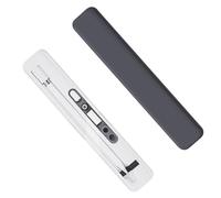 Uonlytech 1pièce Support De Rangement avec Chargeur sans Fil pour Pencil Ère Génération Étui Pratique Et Pc Indicateur De Charge LED Couleur Gris Blanc