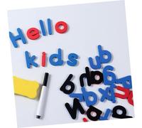Uonlytech 2 Ensembles Aimants Alphabet Réfrigérateur Lettres et Éducatifs Jeu Magnétique Décoratif pour Apprentissage et Maison