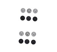 Uonlytech 2 Ensembles Bouton D'Obturateur De Caméra Bouton De Déclenchement De L'Avertisseur De Recul Bouton De Caméra Radar De Recul De Voiture Kit De Cadres De Capteur 6 pièces * 2