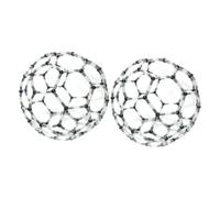 Uonlytech 2 Ensembles Kit Modèle Moléculaire Chimie Educatif pour Étudiants et Enseignants Modèle Structure Moléculaire Amovible DIY pour Apprentissage Sciences