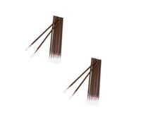 Uonlytech 2 Ensembles Pinceaux De Calligraphie Chinoise Pour Peinture À Encre Pinceaux Durables Avec Tête Souple Pour Étudiants Et Débutants Art Calligraphique Pratique Et Non 10 Pièces * 2