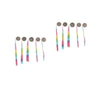 Uonlytech 2 Ensembles Ruban Autocollant Strass Diy Décoration Diamant Pour Artisanat Vêtements Et Événements Festifs 5 Rouleaux*2