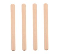 Uonlytech 2 Paires Bâtons de Rythme Bois pour Garçon Fille de Sticks Percussion Lummi Musical Éducatif Sécurisé Surface Lisse Développement du Sens du Rythme