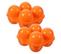 Uonlytech 2 Pcs Boîtes à Œufs Réfrigérateur Tiroir à Œufs du Réfrigérateur Porte-œufs Design à Compartiments Multiples Rangement la Cuisine