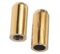 Uonlytech 2 pièces Accessoires pour Baguette Sourcier Embouts Antérieurs et Arrière Métal Durables Guidage Précis pour Radiesthésie Feng Shui Facile à Installer pour Détection Spirituelle