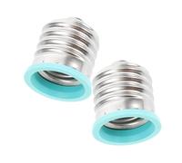 Uonlytech 2 pièces Adaptateur Douille Lampe à Convertisseur Douille Intérieure Résistant à Lusure Installation Facile pour Ampoules LED et Compatible Maison et Bureau