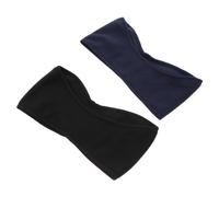 Uonlytech 2 pièces Bandeaux Sport Hiver Cache-oreilles Chaud Coupe-vent pour Femmes et Hommes Bandeau Oreille Stretch Confortable pour Course Cyclisme Ski et Activités Extérieures