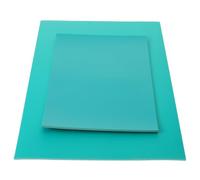 Uonlytech 2 Pièces Bloc de Caoutchouc à Sculpter, Feuille de Caoutchouc Gravée Double Face, Vert, pour Impression et Gravure en Relief, Texture Lisse, pour Débutants et Professionnels