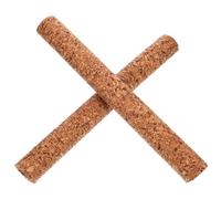 Uonlytech 2 pièces Bouchons Liège Naturel pour Bouteilles Lot de Bouchons de Étanchéité Sécurisée pour Vin et Boissons Ouvertes Conservation et Décoration DIY