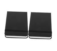 Uonlytech 2 Pièces Cahier de Croquis Aquarelle Portable Papier Épais Carnet de Dessin et Peinture de Voyage Format Poche pour Artistes et Voyageurs
