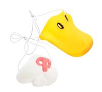 Uonlytech 2 pièces Cosplay Nez Animal Accessoires Légers Vinyle pour Fête et Halloween Nez Canard et Lapin Réalistes Décorations Portables pour Costume