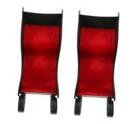 Uonlytech 2 Pièces Décoration de Noël Traîneau de Table Plastique Centre de Table Festif avec Bol à Bonbons Modèle de Traîneau du Père Noël Résistant et Compact pour Bureau et sous Le Sapin