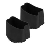 Uonlytech 2 pièces Échelle Antidérapants Caoutchouc Accessoires Sécurité Escabeau Patins Stables Faciles à Installer pour Usage Domestique