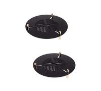 Uonlytech 2 Pièces Focus Fishbone Télescope Astronomique Masque Bouclier De Rosée pour Télescope en Alliage D'Aluminium Filtre Bahtinov Attache Accessoires De Caméra Métal Bahtinov Masque