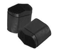 Uonlytech 2 pièces Patins Antidérapants pour D Échelle Protège-plancher Caoutchouc Accessoires pour Table et Chaise Stabilité Renforcée pour Usage Domestique et Professionnel