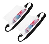 Uonlytech 2 Pièces Pochette Étanche pour Téléphone avec Ceinture de Taille Réglable en Pvc, Protection Fiable et Imperméable Natation Activités Nautiques