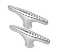 Uonlytech 2 pièces Poignée Inox pour Plateau Buffet Lot de Design Ergonomique Résistante et Facile à Installer pour Cuisine Buffet et Chafing Dish