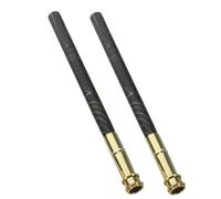 Uonlytech 2 pièces Rallonge de Crayon Métallique Réutilisable pour Artistes Extension Compatible avec Crayons de Couleur Outil Écriture Précis pour Bureau et École Lot