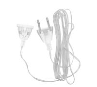 Uonlytech 2 pièces Rallonge LED pour Guirlandes Lumineuses Câble Extension Flexible pour Décoration de Fête et Noël Usage Intérieur et Extérieur et Facile à Connecter