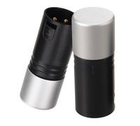 Uonlytech 2 Pièces Terminaison Xlr 3 Broches 120 Ohms pour Console Dmx et | Blindage Électromagnétique Renforcé, Installation Rapide, du Bruit, Argenté, Concerts et Théâtre